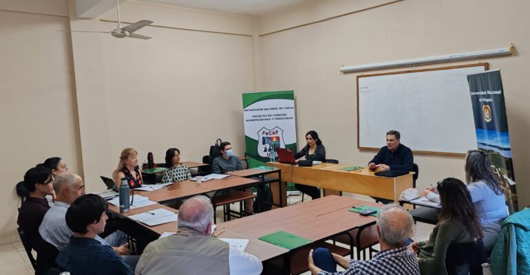 reunión técnica taller forestaciones irrigadas