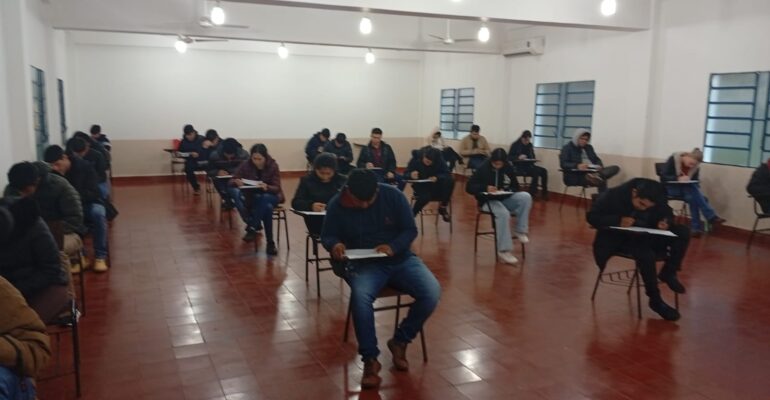 inicio de examen de ingreso
