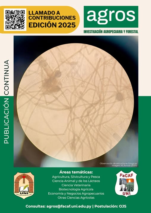 llamado revista agros