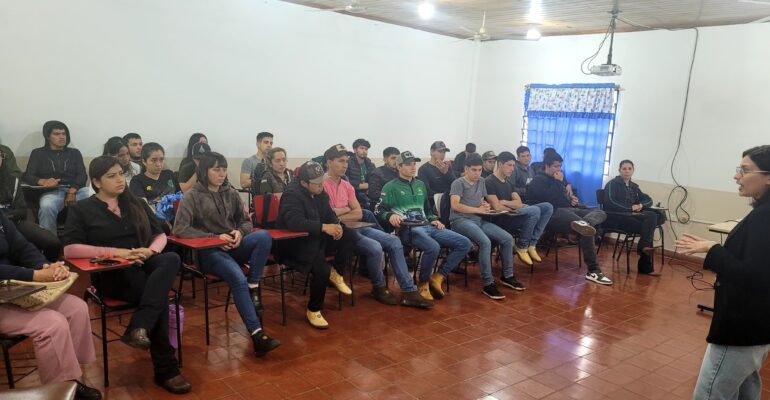 charla psicolígica en Natalio