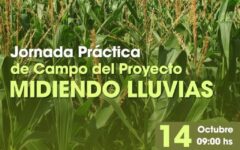 midiendo lluvia evento