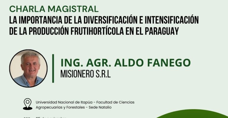 producción frutihortícola Natalio