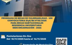 Convocatoria residencia universitaria