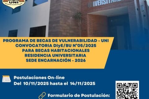 Convocatoria residencia universitaria