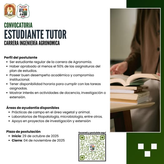 convocatoria estudiante tutor