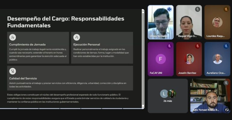 reunión de funcioanrios facaf