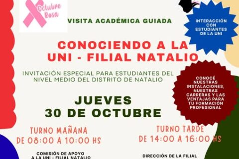 visita guiada académica Natalio