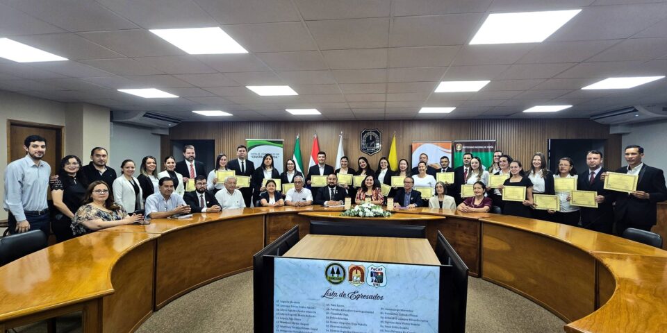 entrega de diplomas Cooperativismo