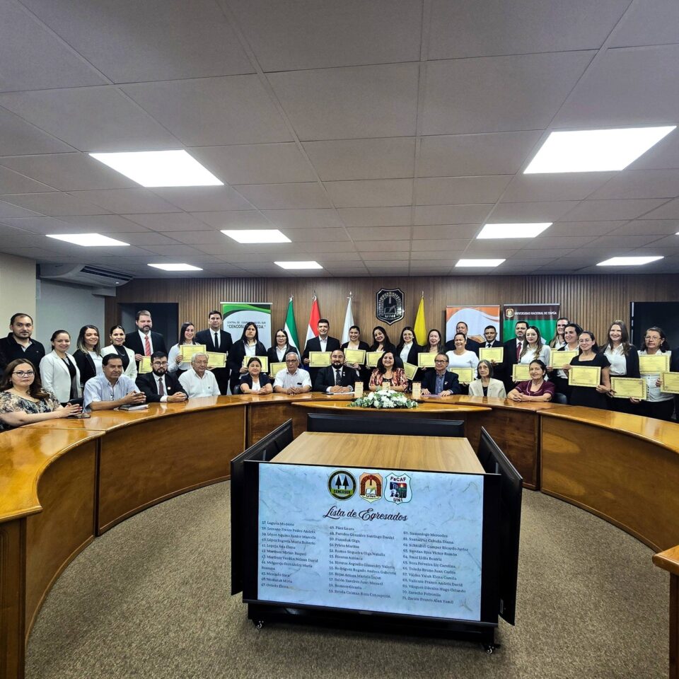 entrega de diplomas Cooperativismo