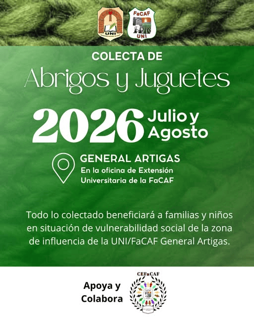 colecta de abrigos y juguetes