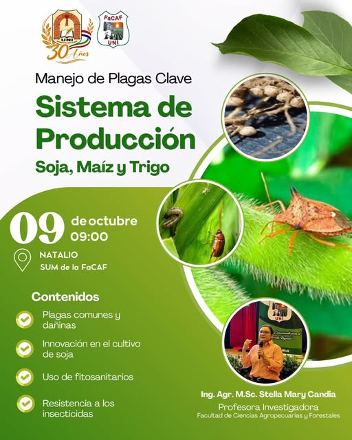 evento plagas cultivos